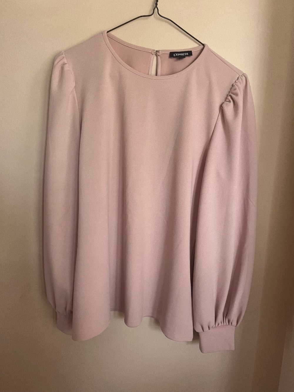 Dressy long sleeve blouse